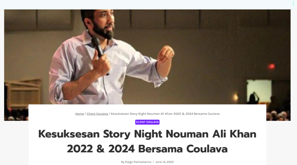 Contoh artikel studi kasus digital marketing dari Coulava